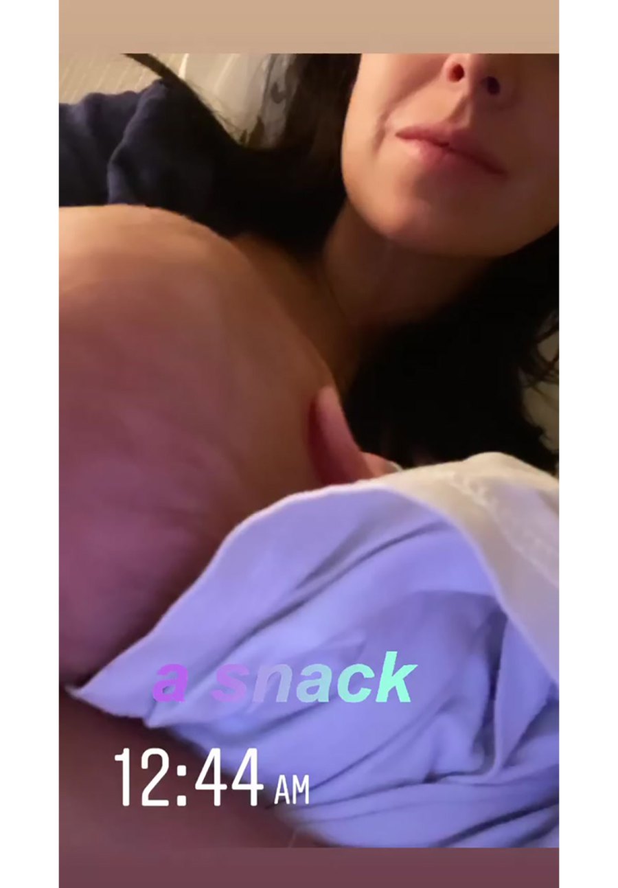 Hilaria Baldwin's Breast-Feeding Moments