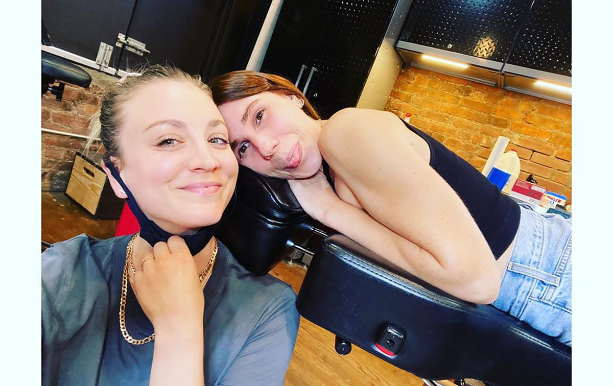 Kaley Cuoco and Zosia Mamet Got the Chicest Tattoos