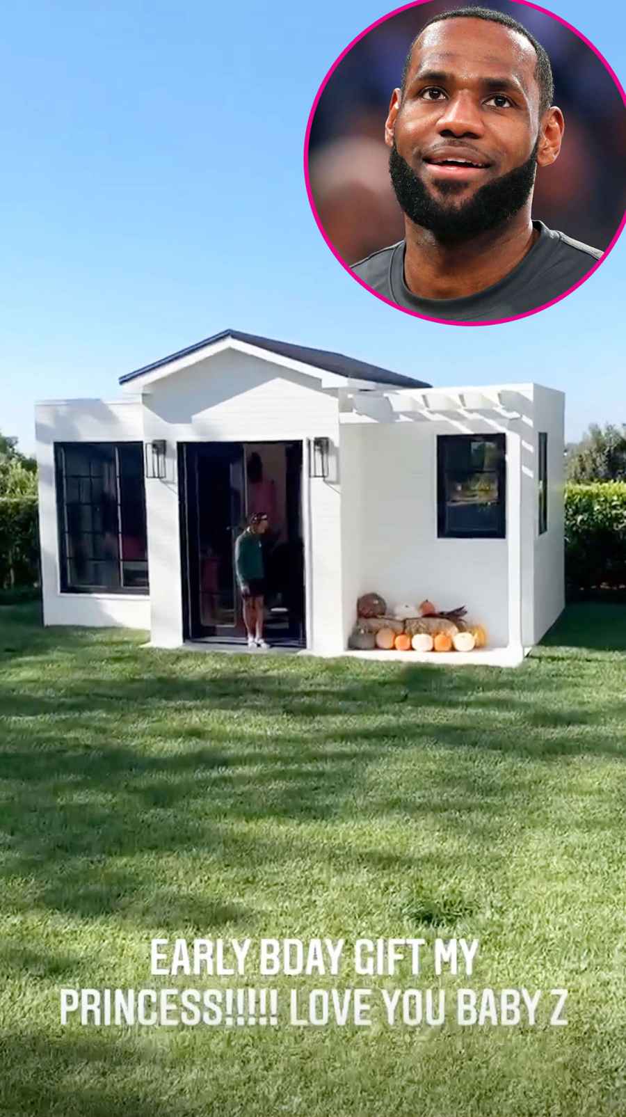 LeBron James Celebrity Parents Show Off Their Kids Epic Playhouses