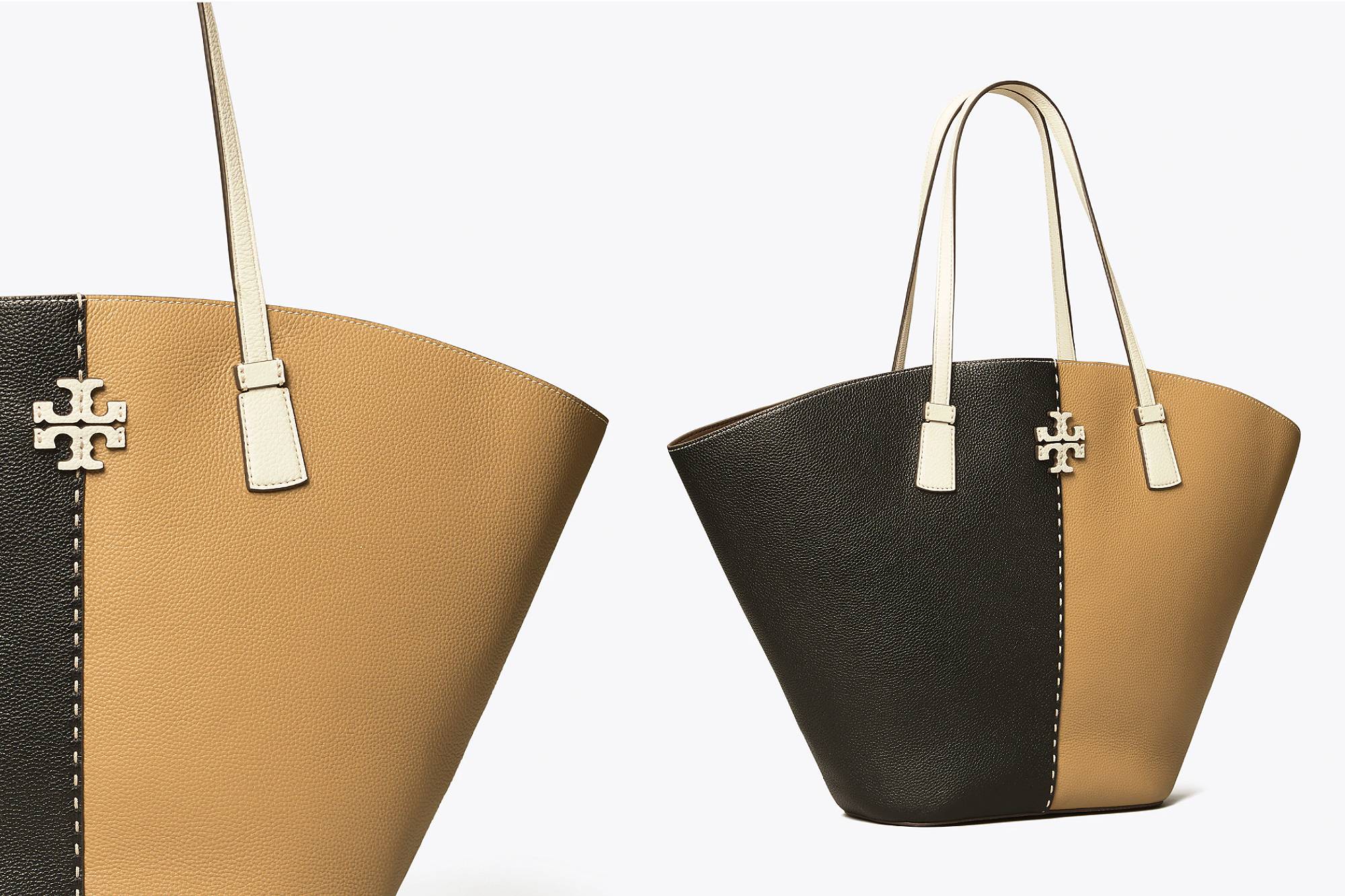 McGraw Color-Block Shopper Tote