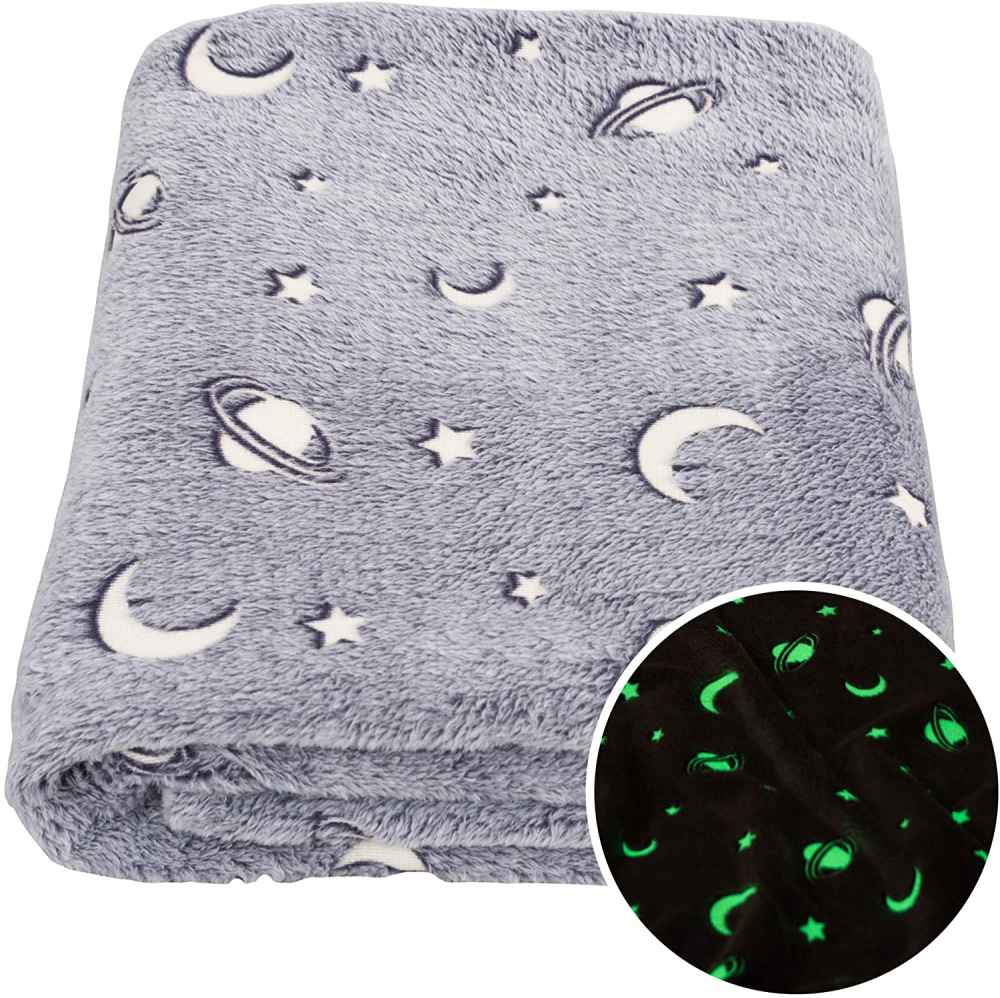 SOCHOW Glow in The Dark Throw Blanket