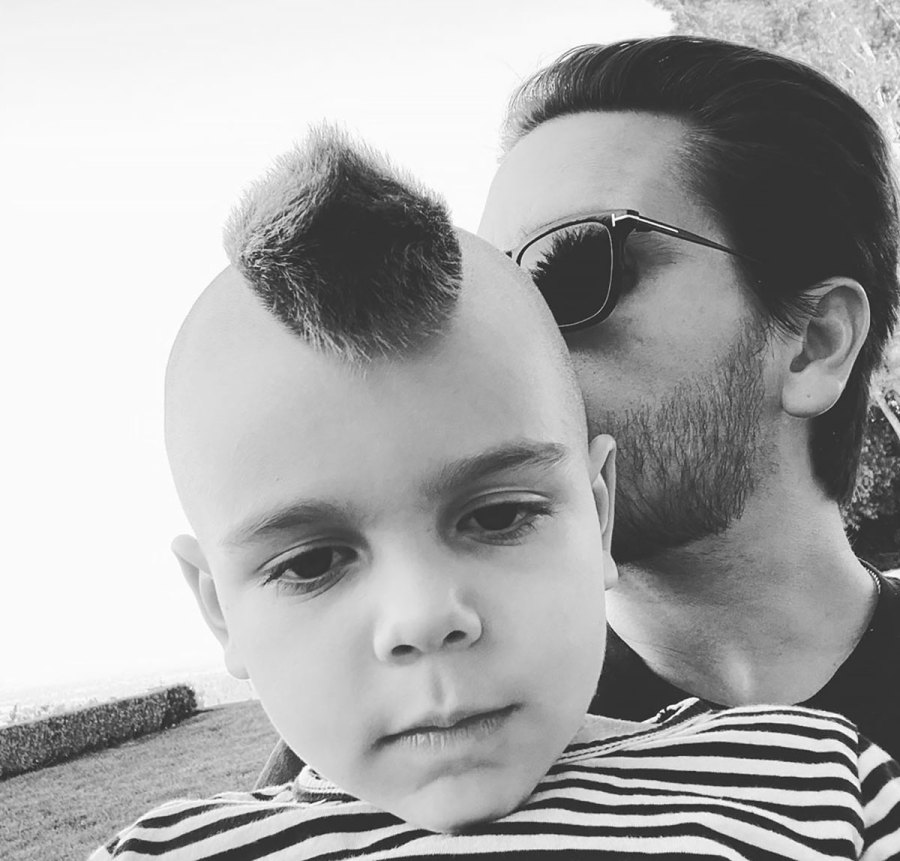 Scott Disick Debuts Son Reign’s Mohawk 2 Months After Shaving Head