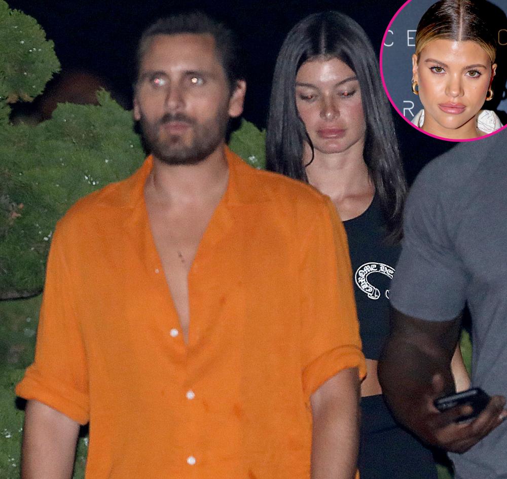 Scott Disick Spotted at Dinner With Model Bella Banos