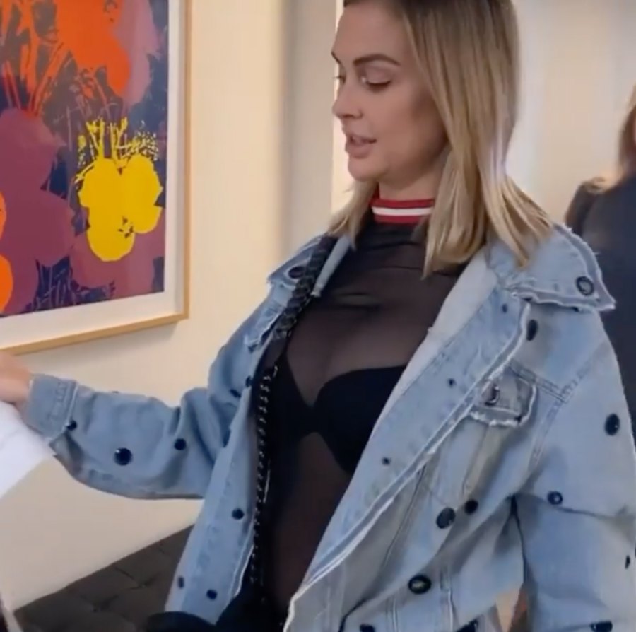 3 Sheer Shirt Lala Kent pregnant