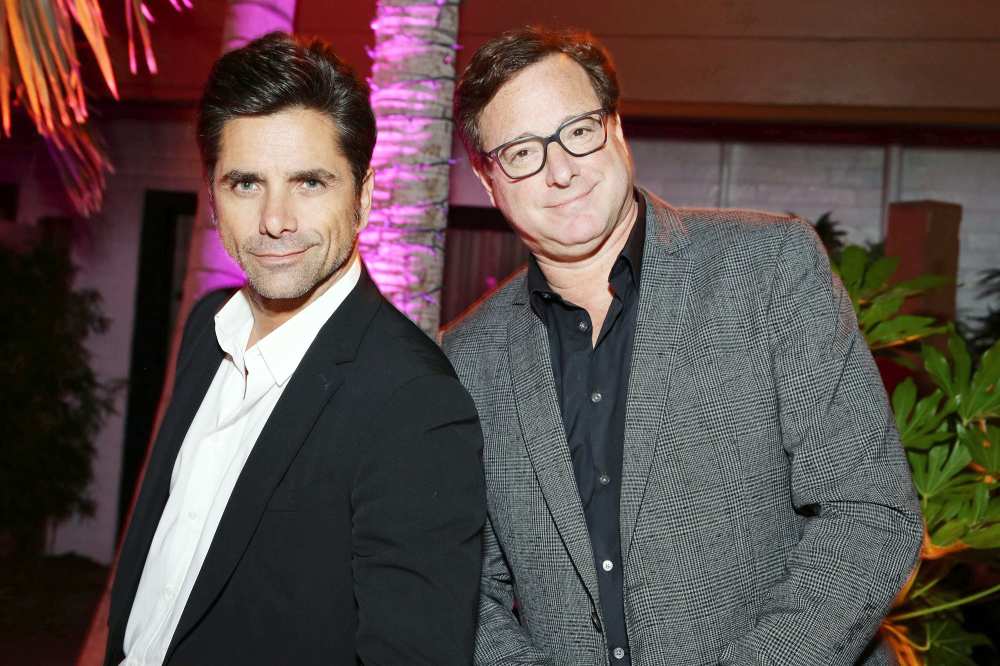 John Stamos and Bob Saget in 2016 Bob Saget Shares How John Stamos Helped Him Prepare for The Masked Singer