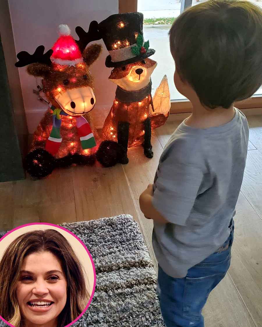 Celebrity Holiday Decorations 2020 Danielle Fishel