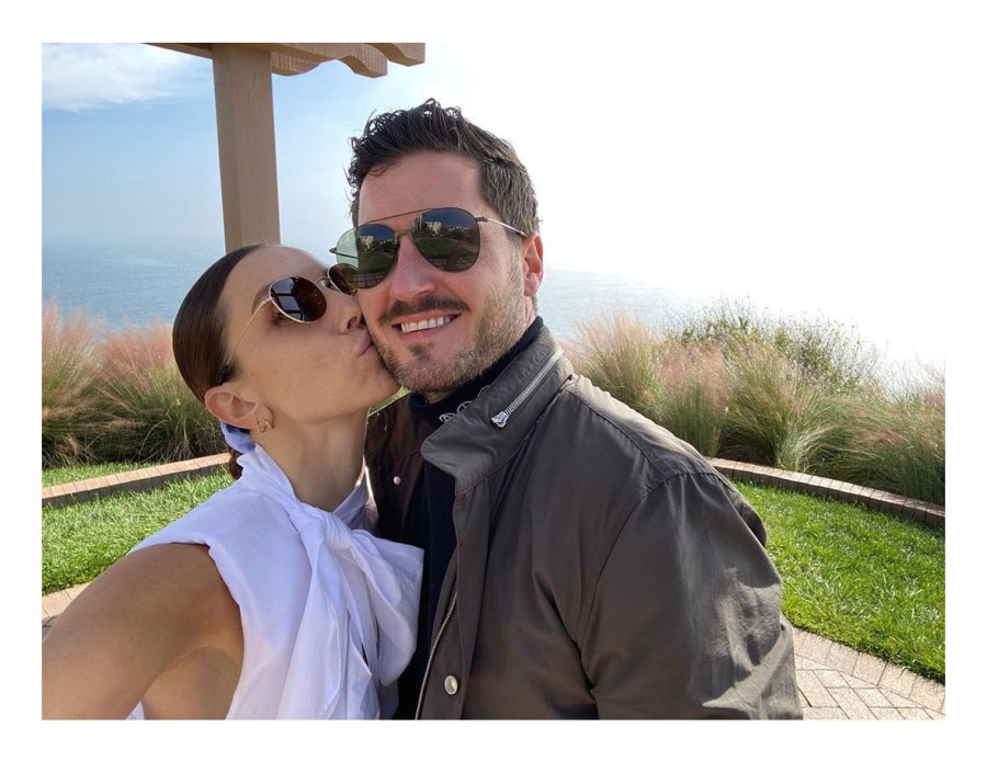 DWTS Val Chmerkovskiy and Jenna Johnson Celebrate 1-Year Anniversary Visit Wedding Venue