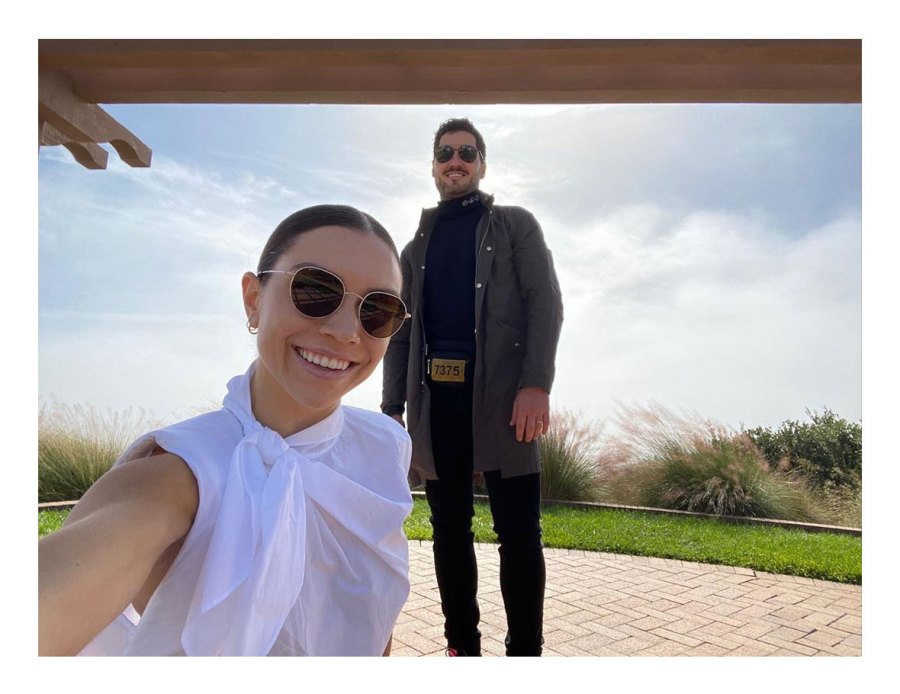 DWTS Val Chmerkovskiy and Jenna Johnson Celebrate 1-Year Anniversary Visit Wedding Venue