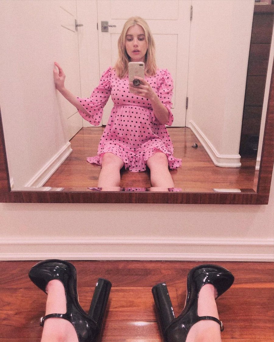 Emma Roberts Maternity Style