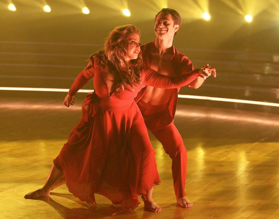 JUSTINA MACHADO SASHA FARBER dancing with the stars