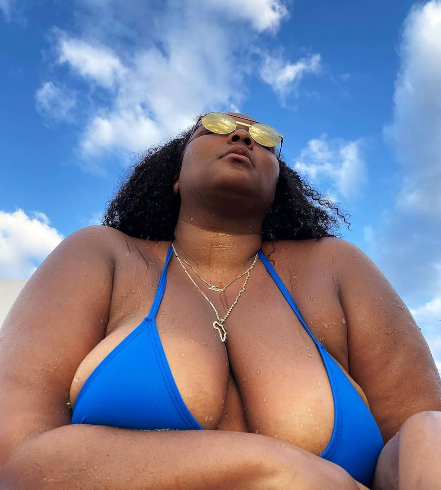 See Lizzo's Hottest Swim Moments