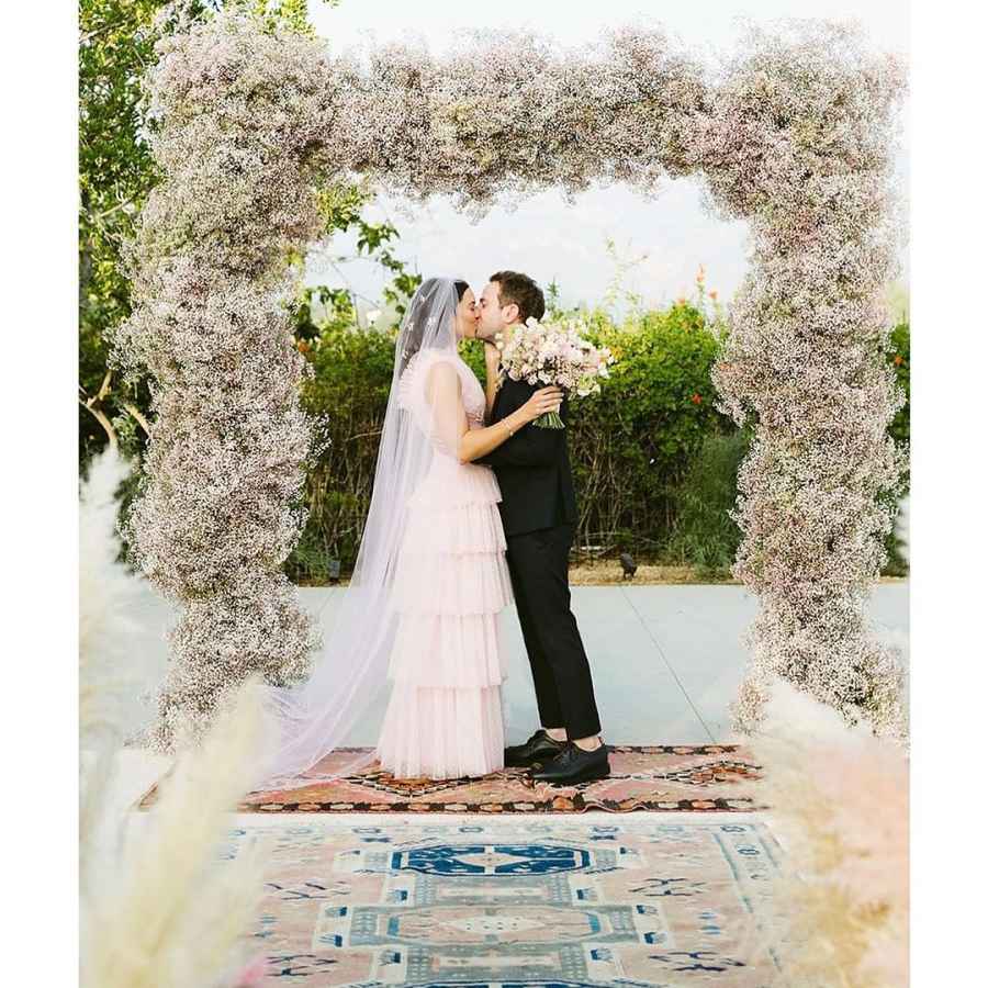 Mandy Moore and Taylor Goldsmith Wedding Photo