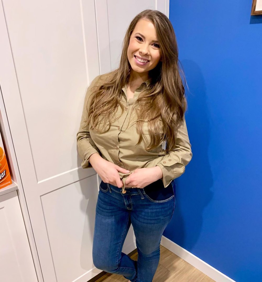 Pregnant Bindi Irwin Jokes She’s Never Going Back After Trying Maternity Jeans