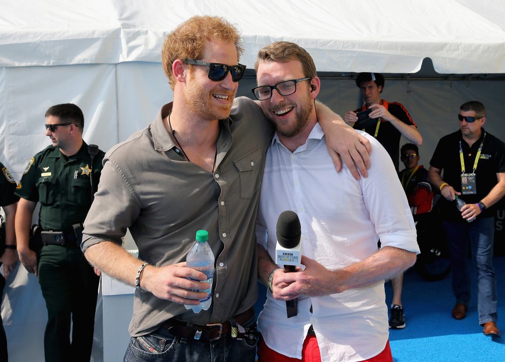 Prince Harry Makes Surprise Appearance on ‘Strictly Come Dancing’ to Cheer on Pal JJ Chalmers