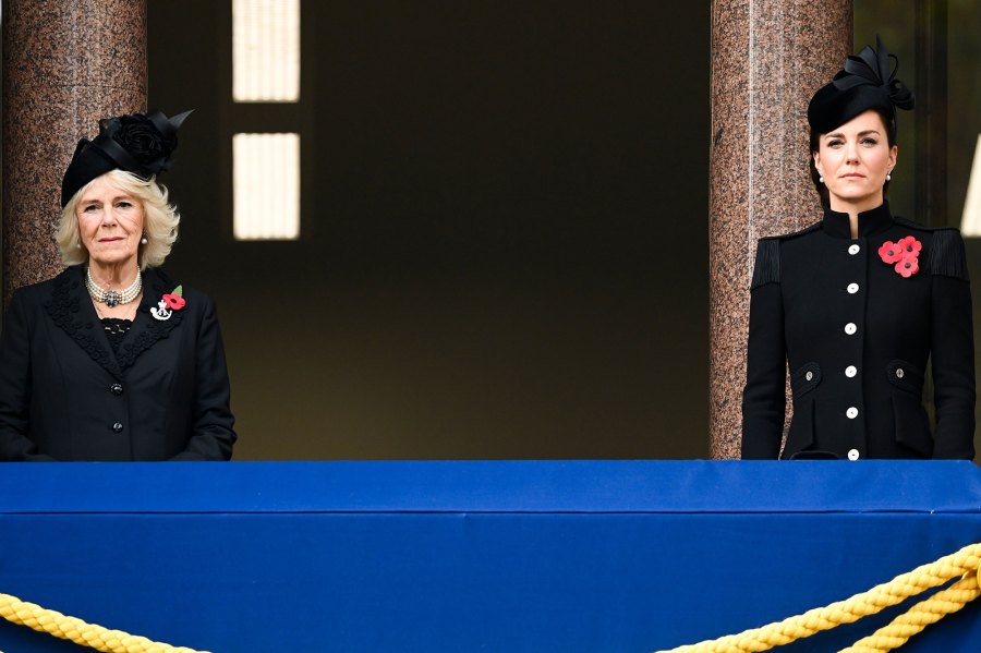 Duchess Kate, Prince William and More Royals Join Queen Elizabeth II at Remembrance Day Ceremony