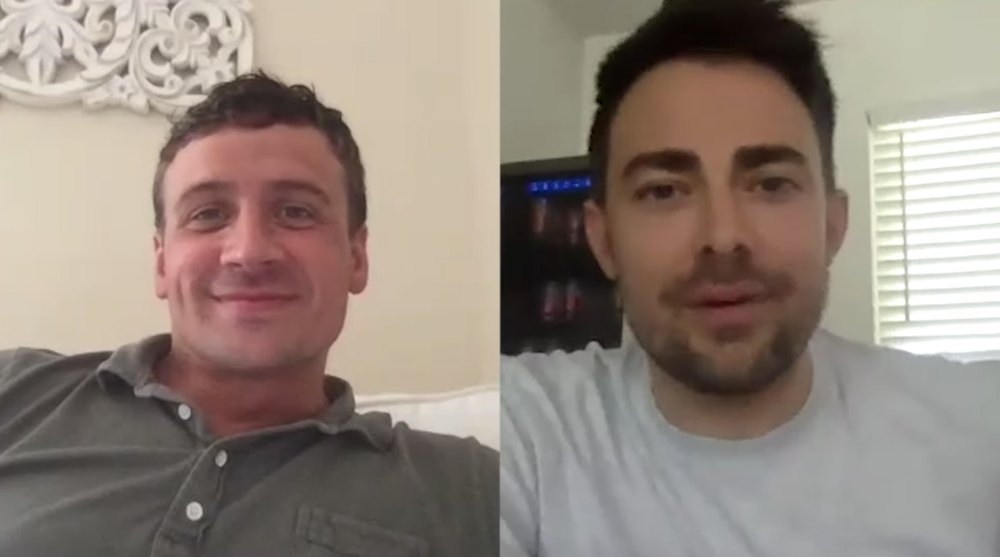 Ryan Lochte and Jonathan Bennett Put Their Friendship to the Test