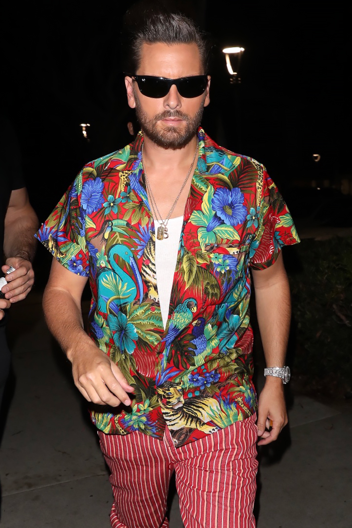 Scott Disick Attends Halloween Party With Amelia Hamlin After Cozy Pics With Kourtney Kardashian