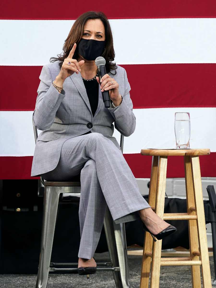 See Kamala Harris' Best Looks on the 2020 Presidential Election Campaign Trail