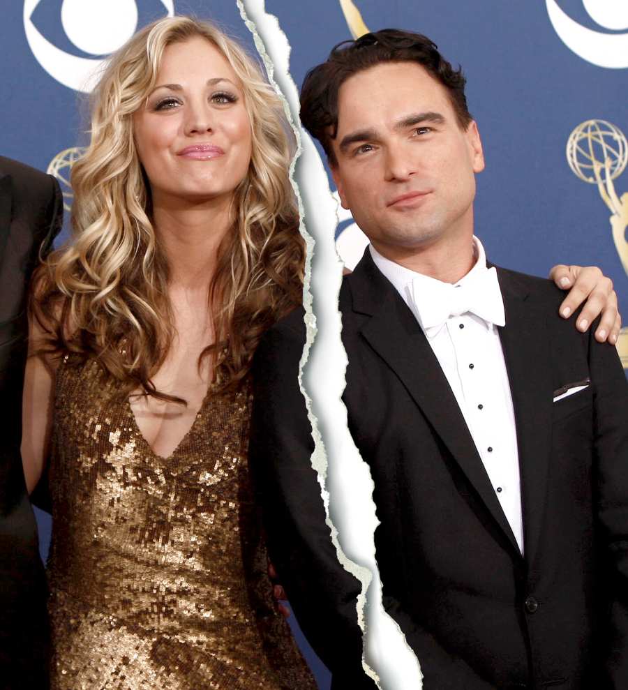 2 Kaley Cuoco and Johnny Galecki split