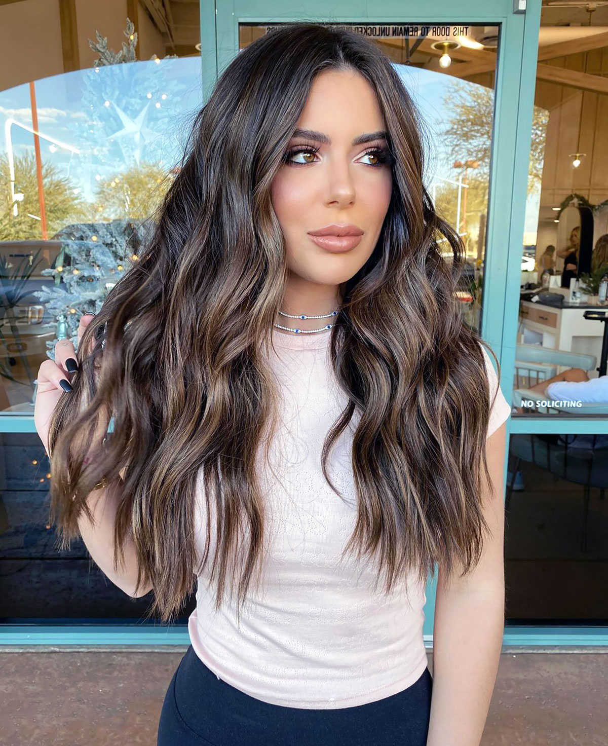 Brielle Biermann Lightens Her Hair With Stunningly Subtle Highlights