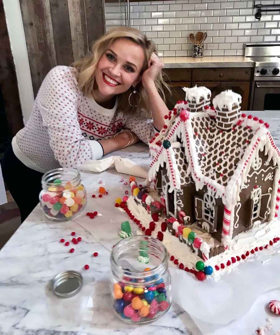 Celebrity Parents Making Holiday Desserts With Their Kids: Cookies, Gingerbread Houses and More