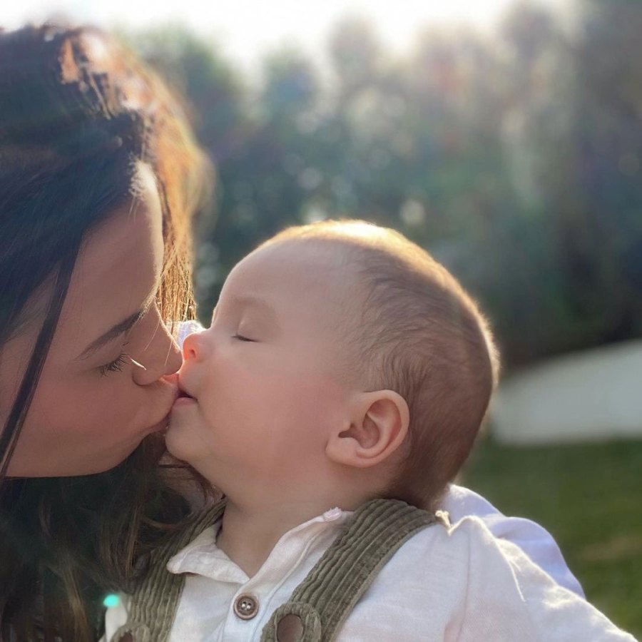 Jenna Dewan 40th Birthday Kissing Son Callum