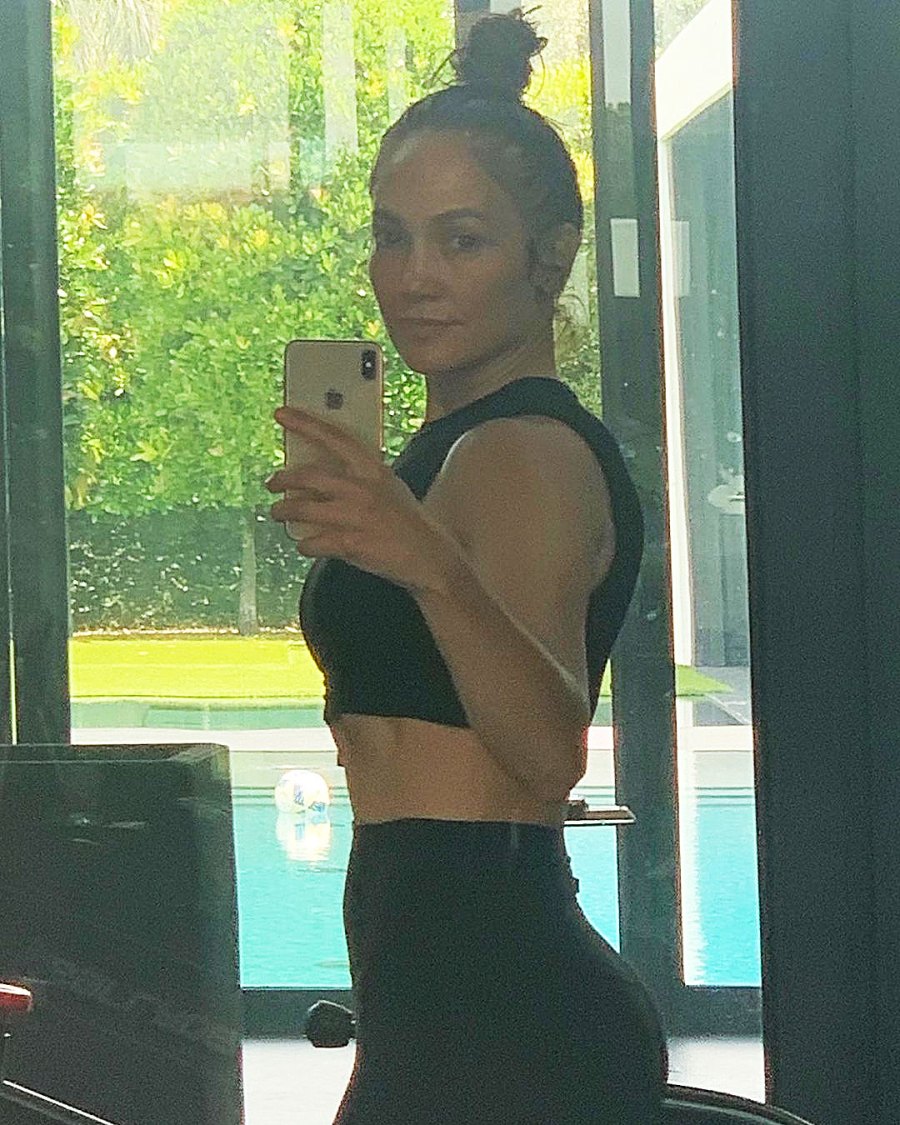 Jennifer Lopez Stars Share Their Workout Routines Amid Coronavirus