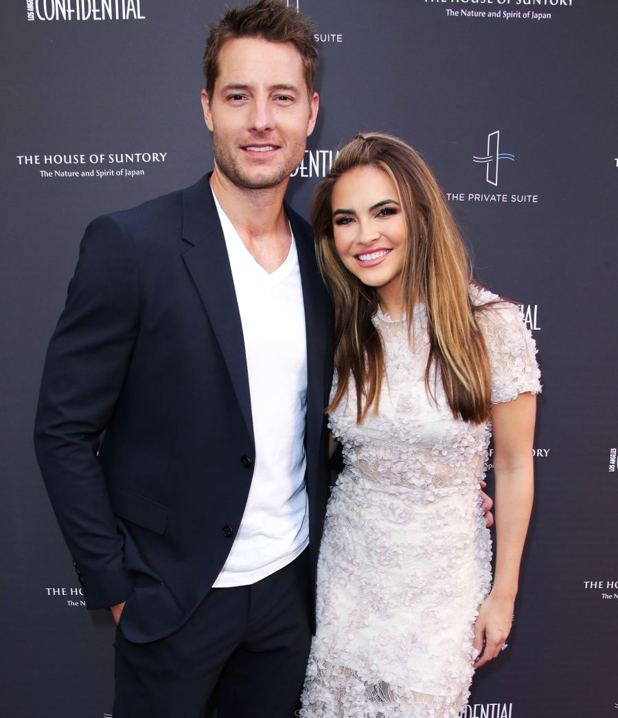 Justin Hartley and Chrishell Stause