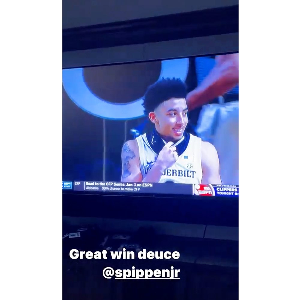 Larsa Pippen Supports Son Scotty Jr After His Malik Beasley Shade