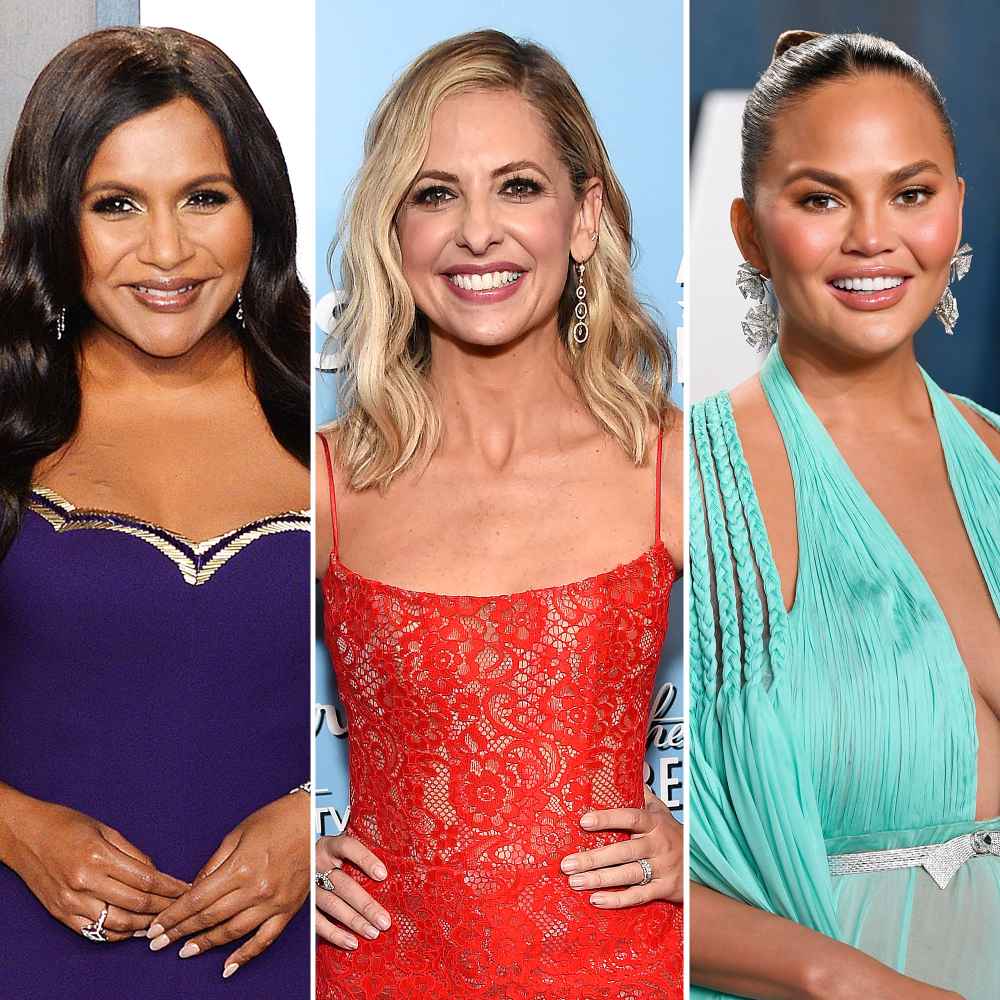 Mindy Kaling Sarah Michelle Gellar and Chrissy Teigen Stars Say Goodbye to 2020