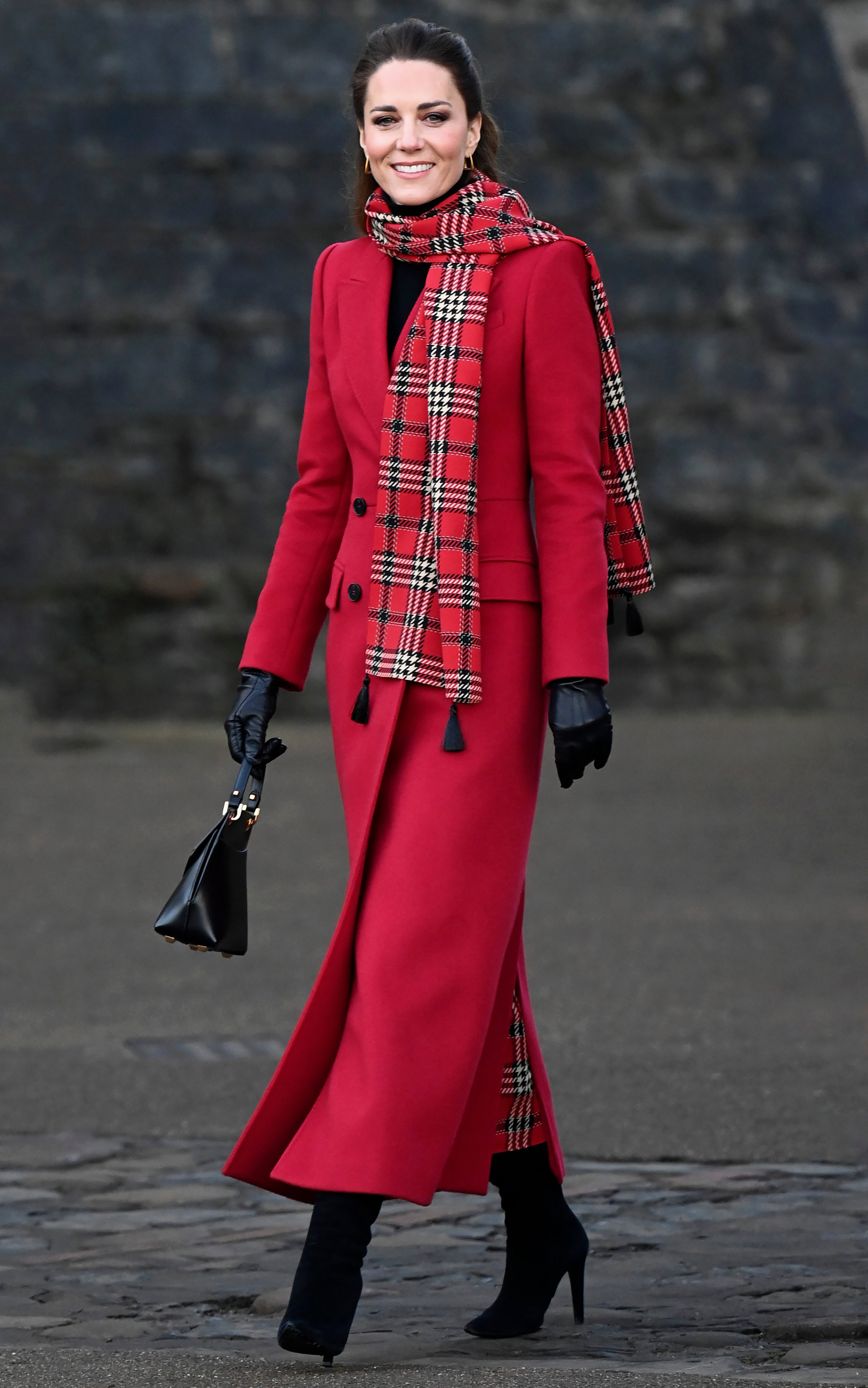 See Duchess Kate's Fabulous Winter Style During a 3-Day Train Tour of the UK
