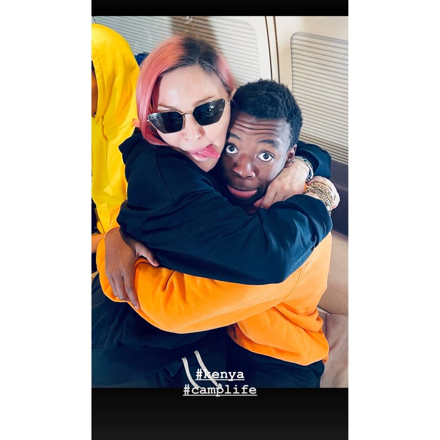 David Banda Madonna Enjoys a Special Trip to Kenya With Boyfriend Ahlamalik Williams and Kids