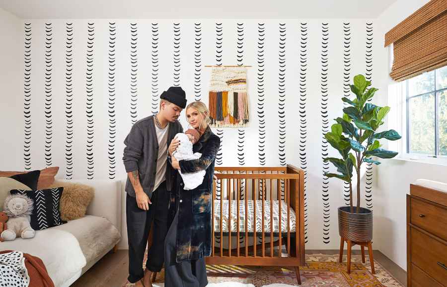 Ashlee Simpson Shows Her and Evan Ross’ Son Ziggy’s ‘Bohemian’ Nursery: Pics