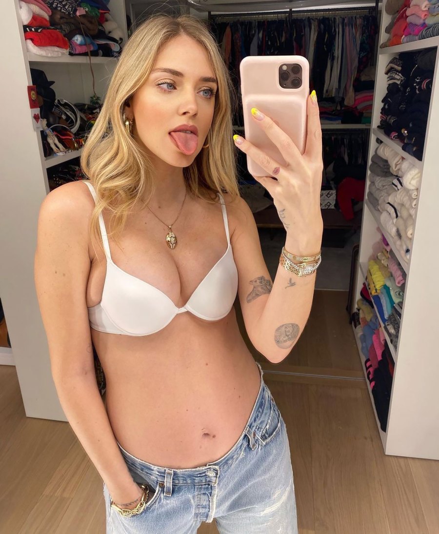 Celeb Moms Showing Bare Bumps in Lingerie: Pregnancy Pics