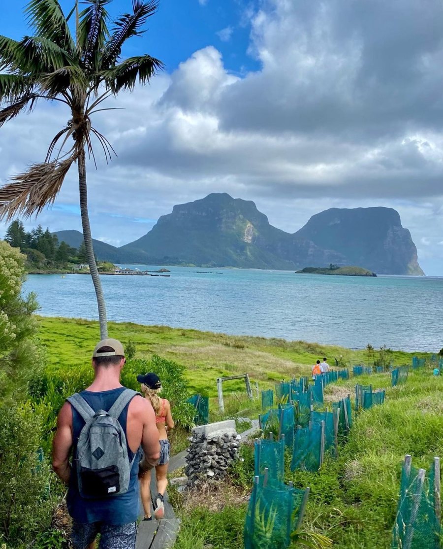 Chris Hemsworth Shows Off in Shirtless Snaps During Island Family Getaway Ahead of Thor Filming