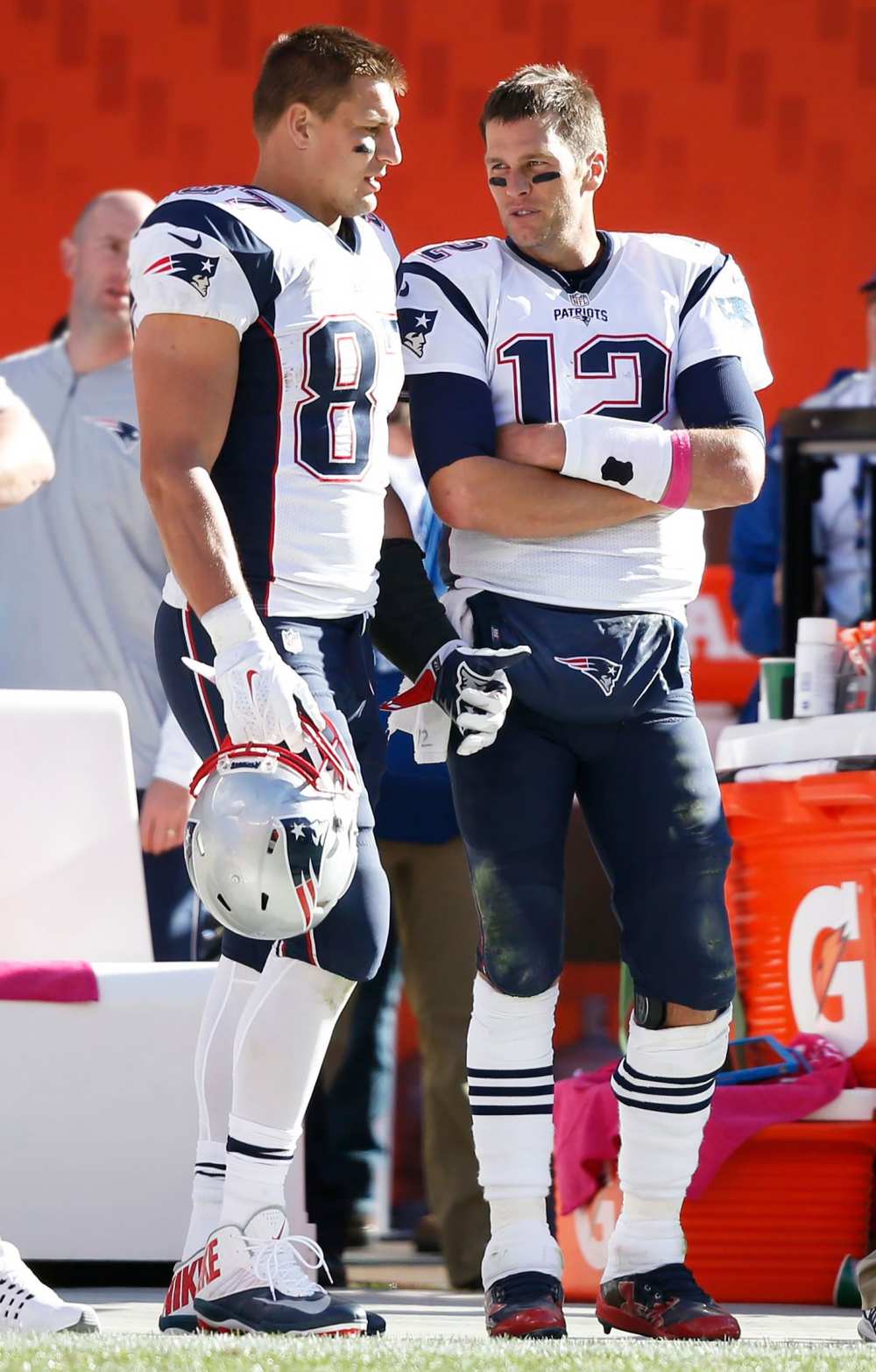 How Rob Gronkowski and Tom Brady Celebrated NFC Win Ahead of Super Bowl