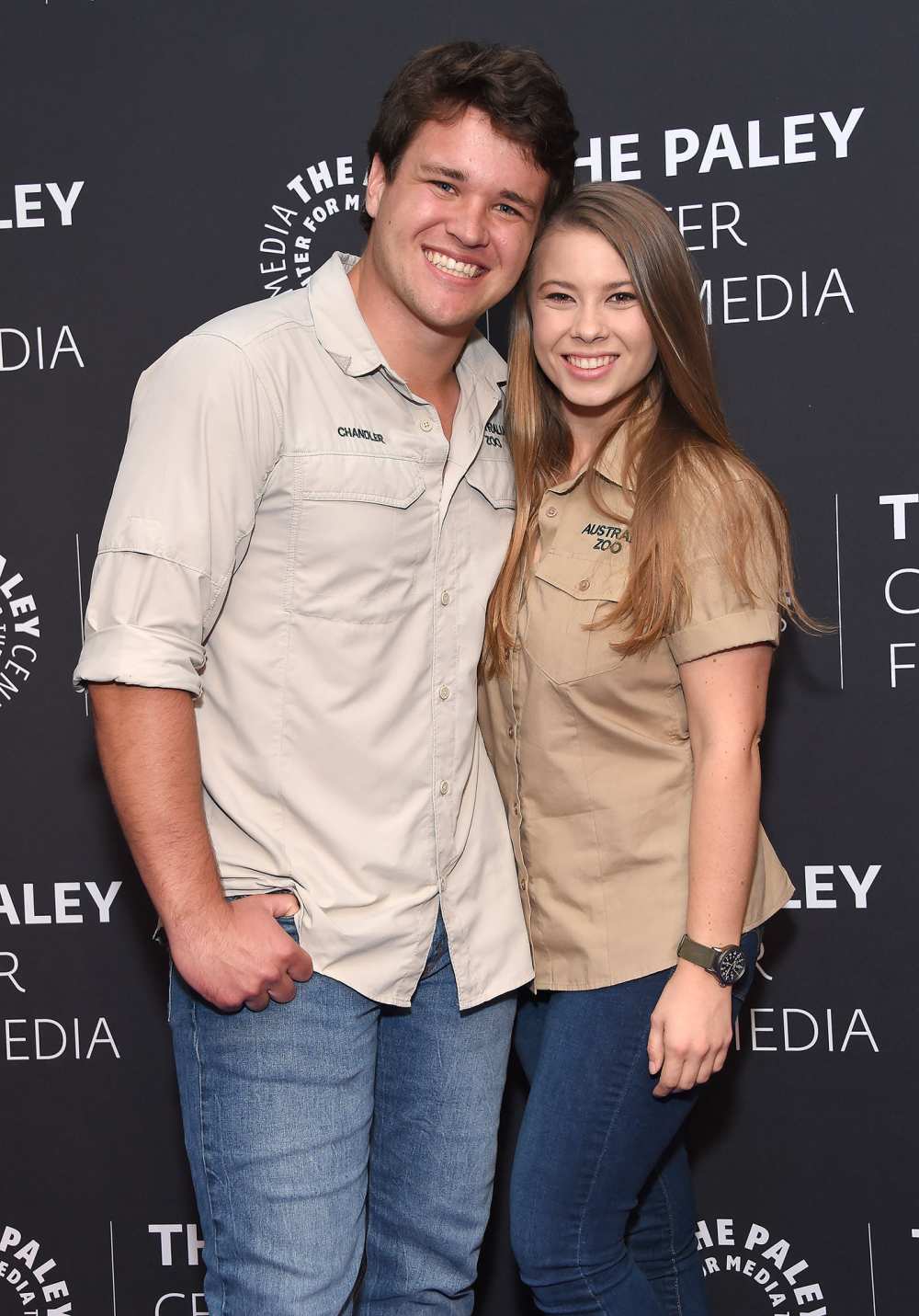 Pregnant Bindi Irwin Recreates Parents Throwback Baby Bump Photo With Husband Chandler Powell