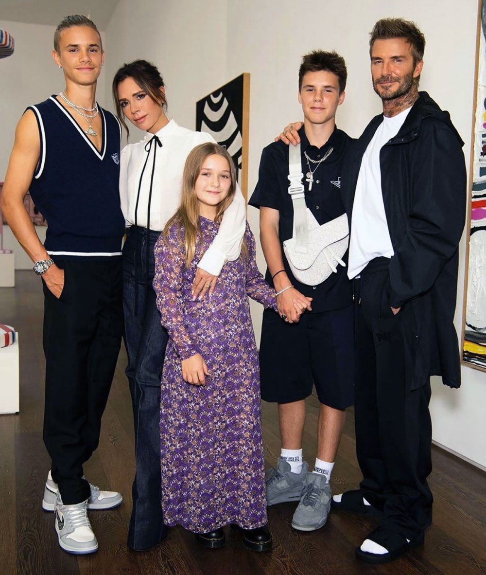 Romeo Beckham Channels Both His Parents for His Magazine Cover Debut