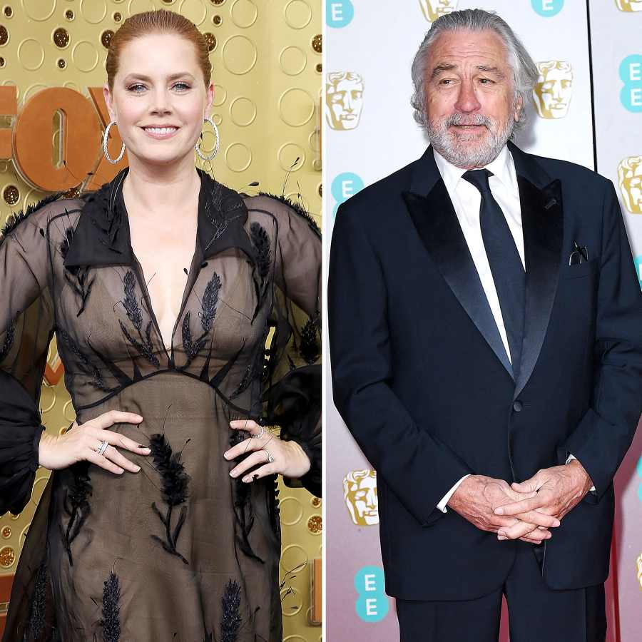 Stars Their Celebrity Crushes Amy Adams Robert DeNiro