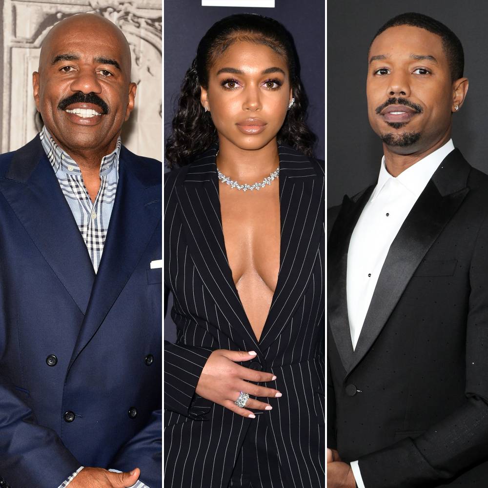 Steve Harvey Jokes He Has 'Pure Hatred' For Daughter Lori Harvey's Boyfriend Michael B. Jordan