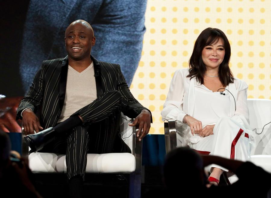 Wayne Brady and Mandie Taketa