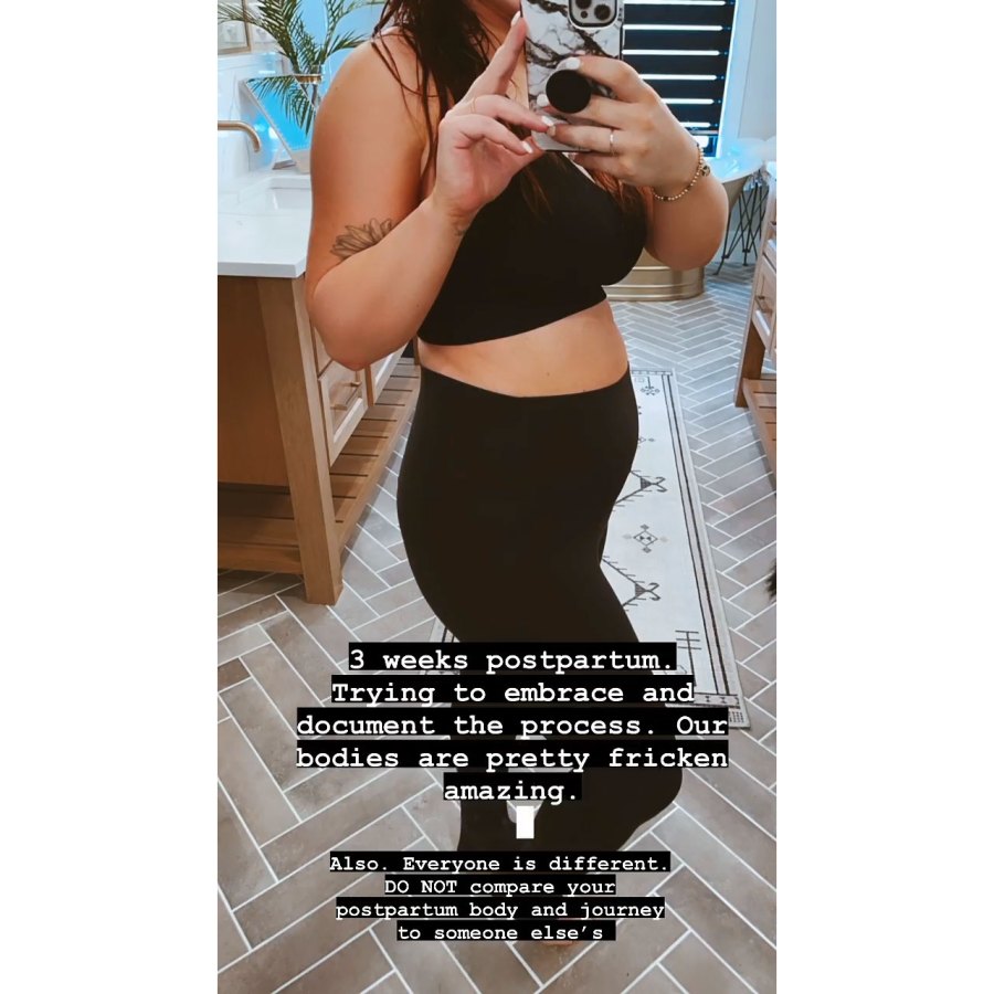 Chelsea Houska Postpartum Body 3 Weeks After Daughter Walker Birth