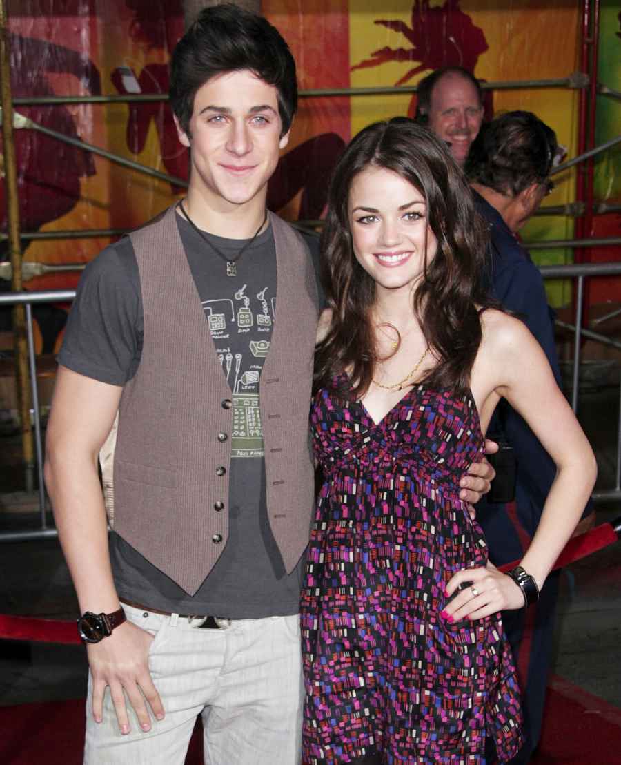 David Henrie and Lucy Hale