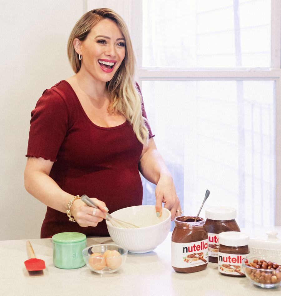 Hilary Duff World Nutella Day