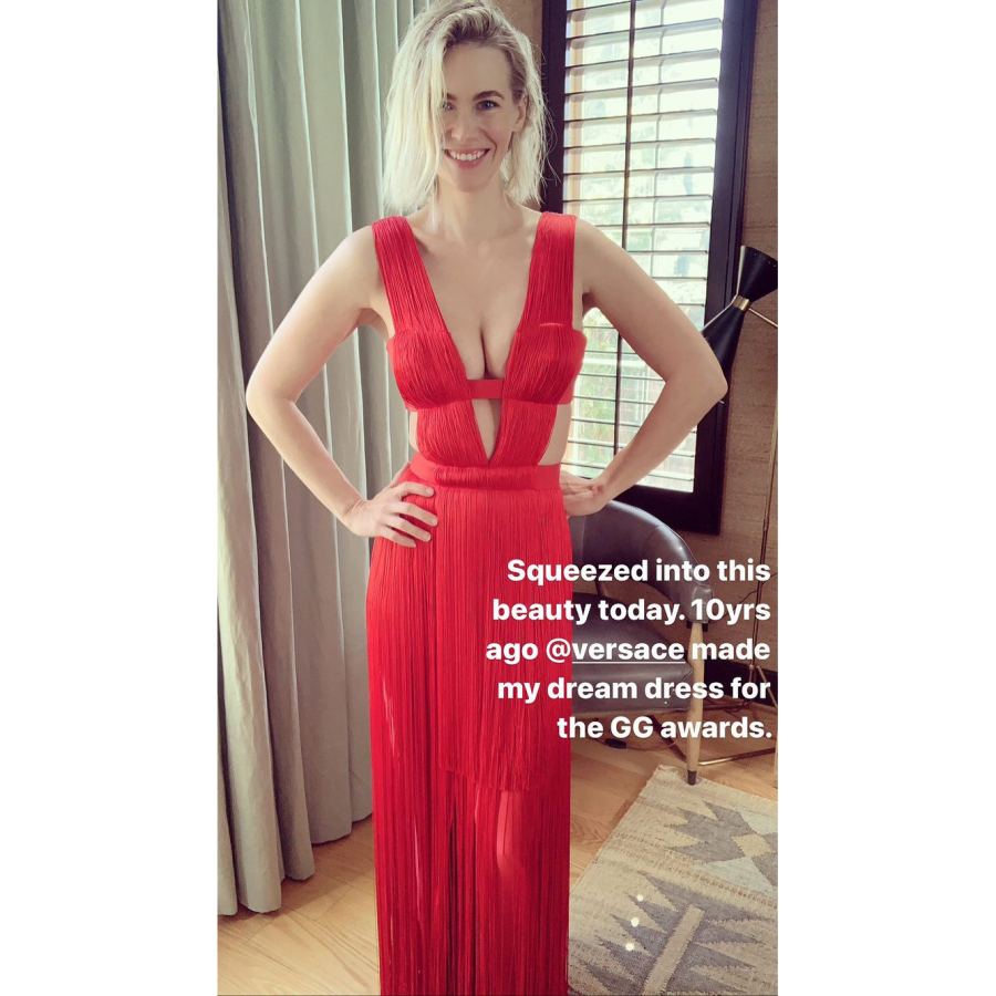 January Jones and Kiernan Shipka Rewear Their Golden Globes Looks From 2011 Golden Globes 2021