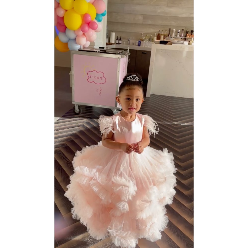 Kylie Jenner’s Daughter Stormi Dresses as a Princess at 3rd Birthday Party