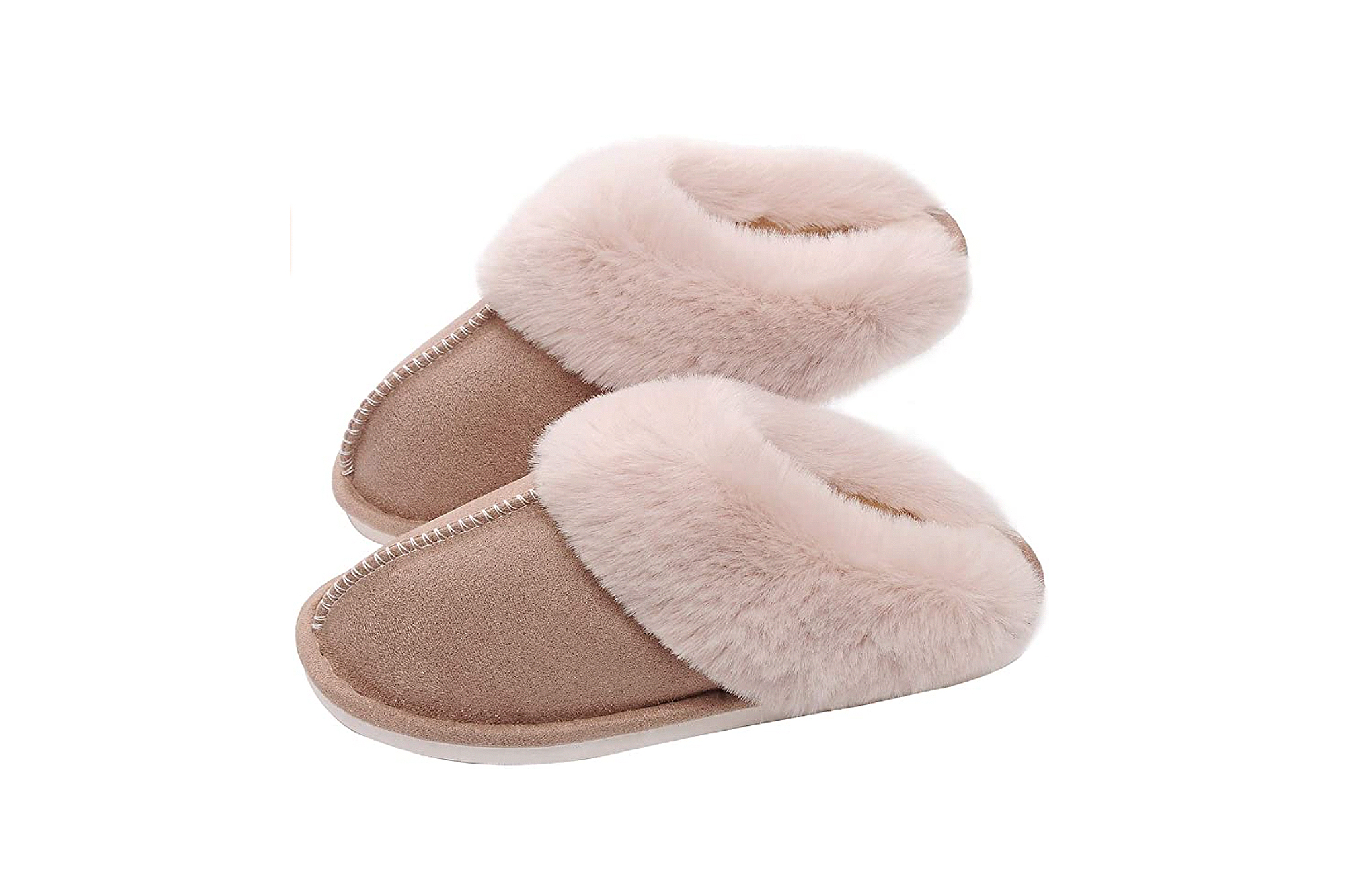 SOSUSHOE Women's Memory Foam Fluffy Fur Soft Slippers