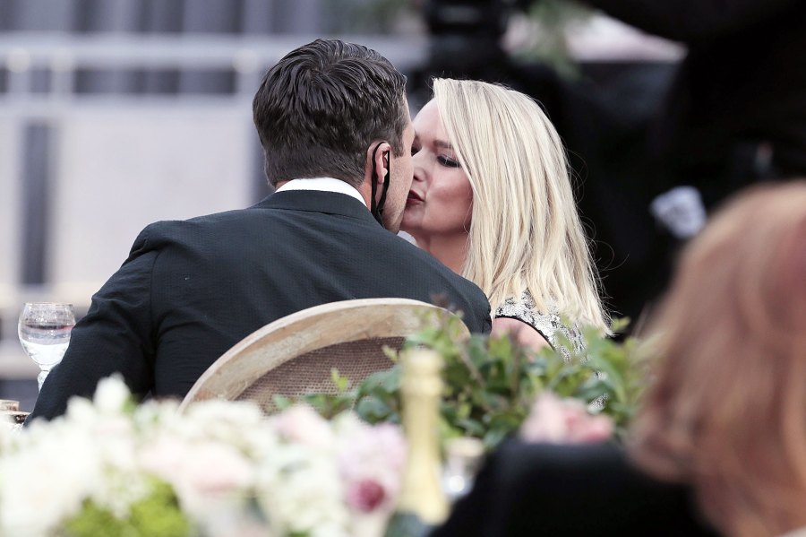 Miranda Lambert and Brendan McLoughlin Kissing Grammys 2021 Best Candid Moments