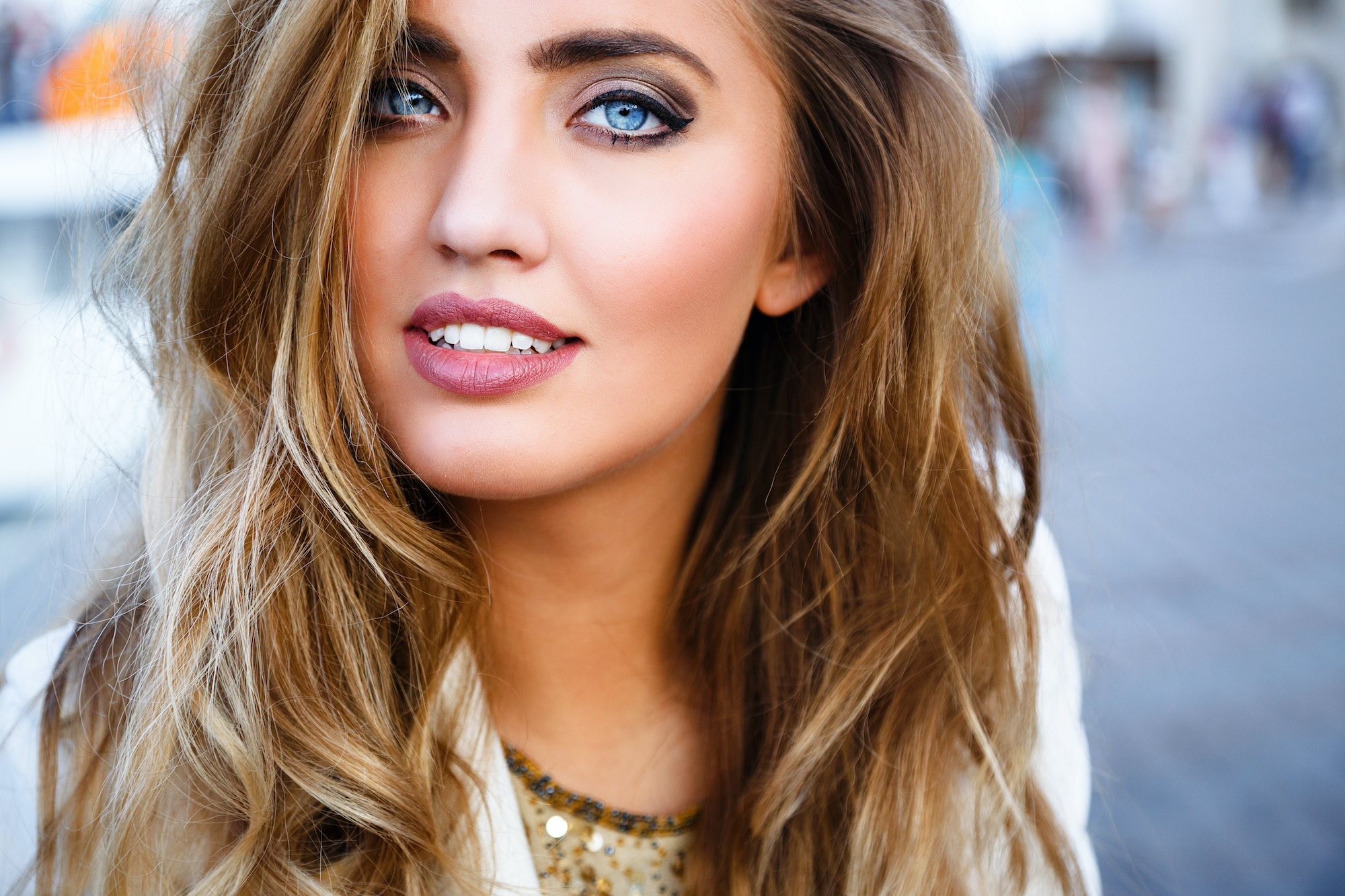 Blue-Eyed-Woman-Stock-Photo