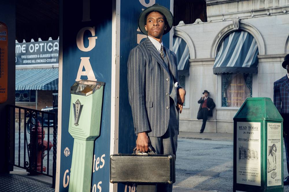 Chadwick Boseman as Levee in Ma Rainey's Black Bottom